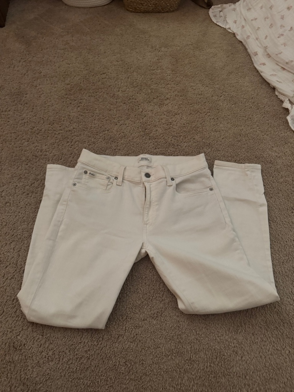 Vintage Polo Ralph Lauren Cropped Skinny Jeans